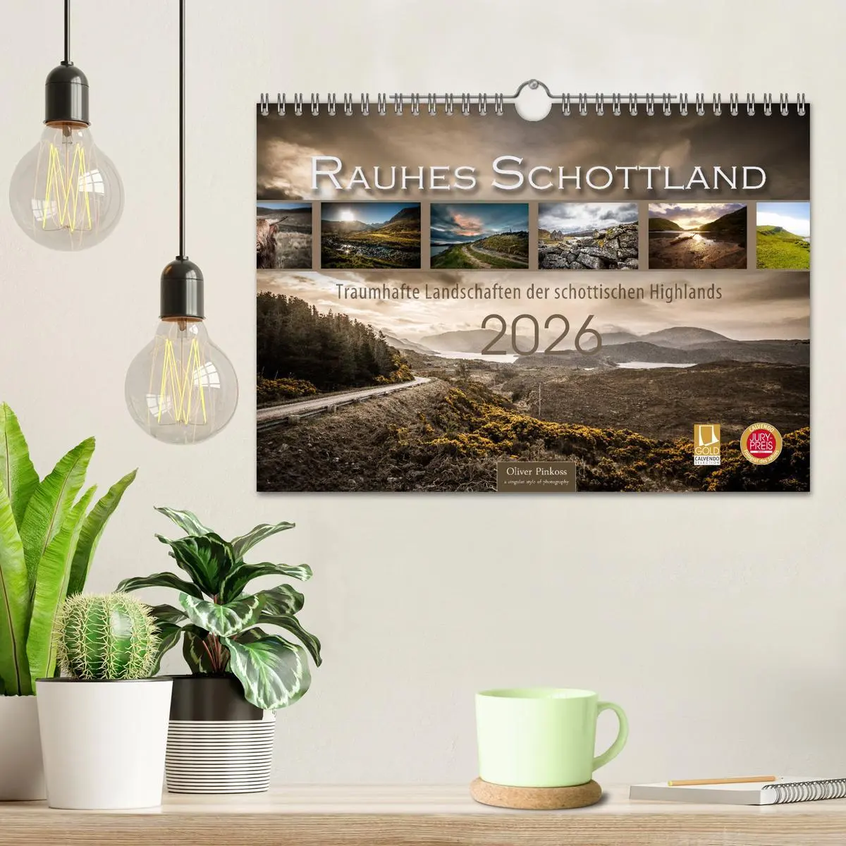 Bild: 9783457857991 | Rauhes Schottland (Wandkalender 2026 DIN A4 quer), CALVENDO...