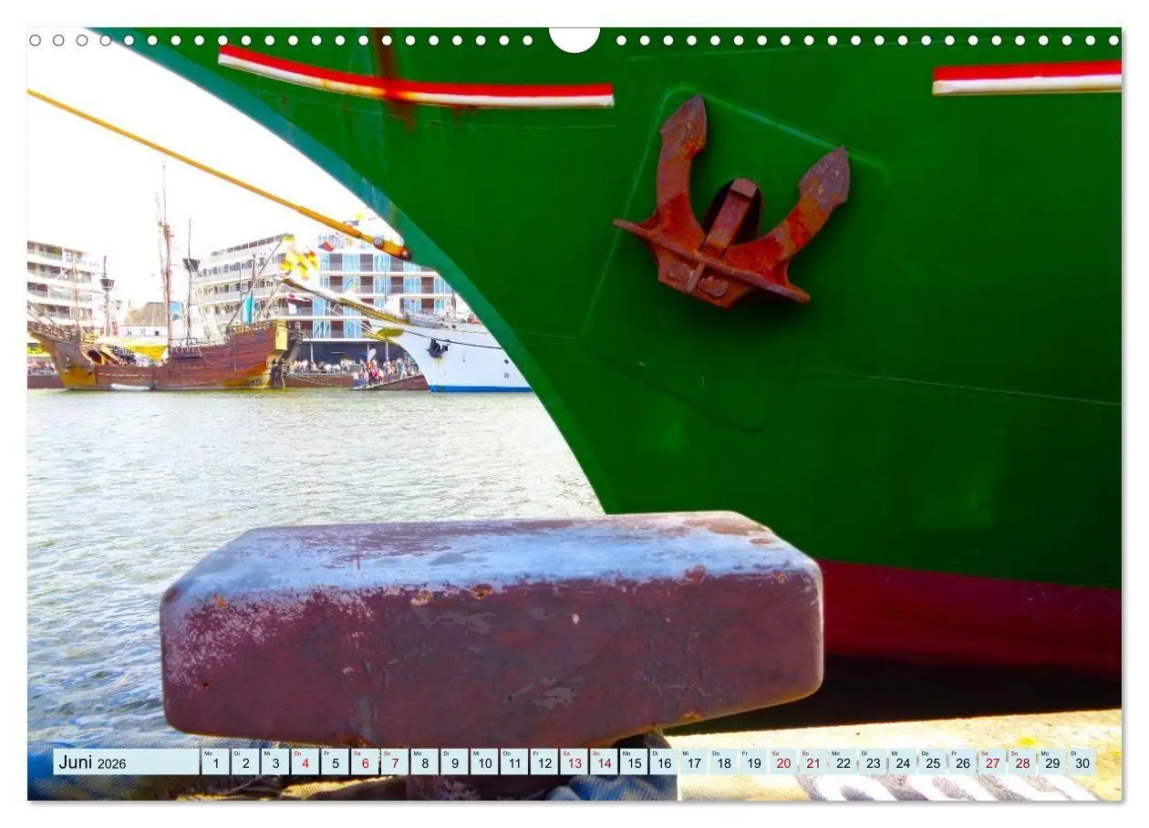 Bild: 9783516707991 | Ein detaillierter Blick auf Segelschiffe (Wandkalender 2026 DIN A3...