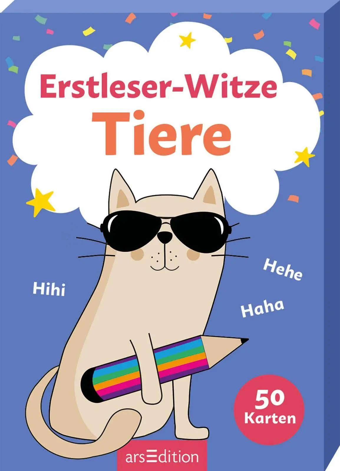 Cover: 9783845867991 | Erstleser-Witze Tiere | 50 Karten | Ute Löwenberg | Taschenbuch | 2026