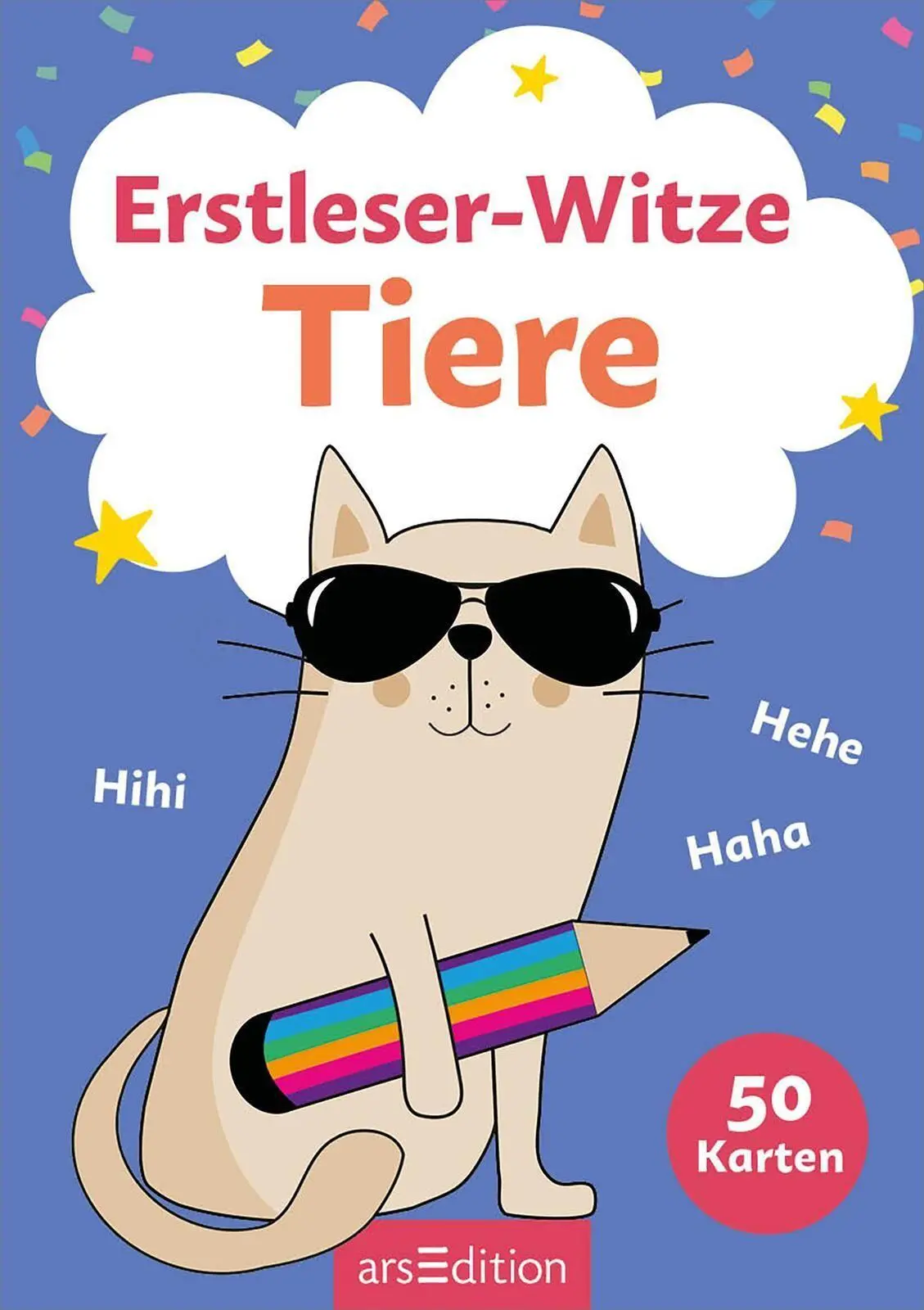 Bild: 9783845867991 | Erstleser-Witze Tiere | 50 Karten | Ute Löwenberg | Taschenbuch | 2026
