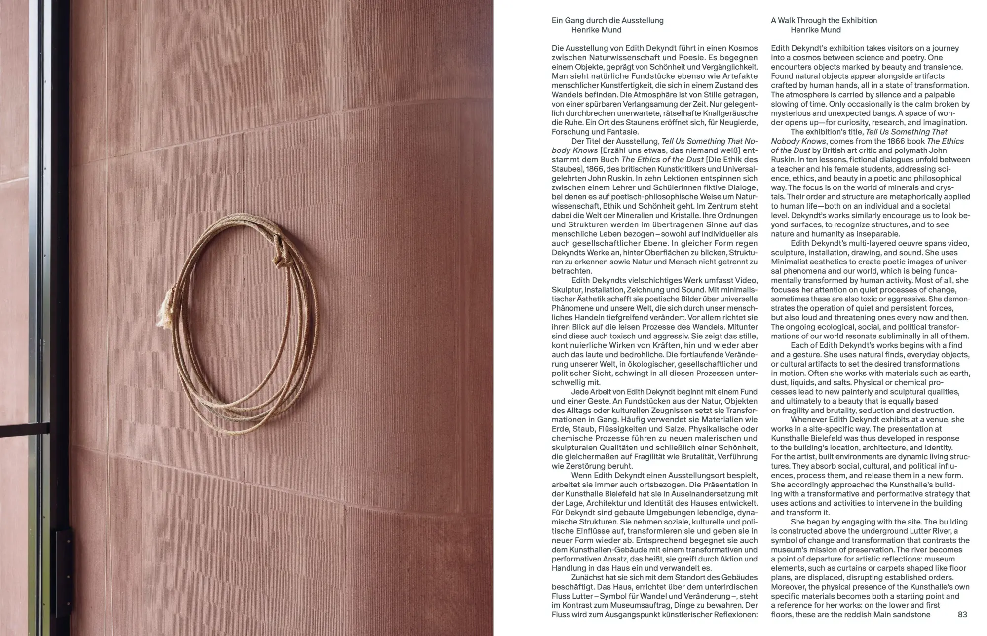 Bild: 9783954767991 | Erzähl uns etwas, das niemand weiß | Edith Dekyndt | Edith Dekyndt
