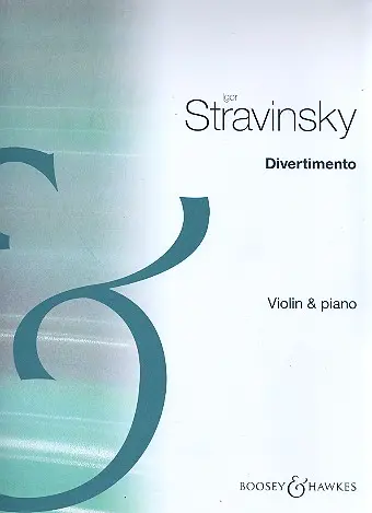 Cover: 9790060057991 | Divertimento | Igor Stravinsky | Buch | Boosey and Hawkes