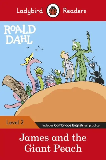Cover: 9780241368091 | Ladybird Readers Level 2 - Roald Dahl - James and the Giant Peach...