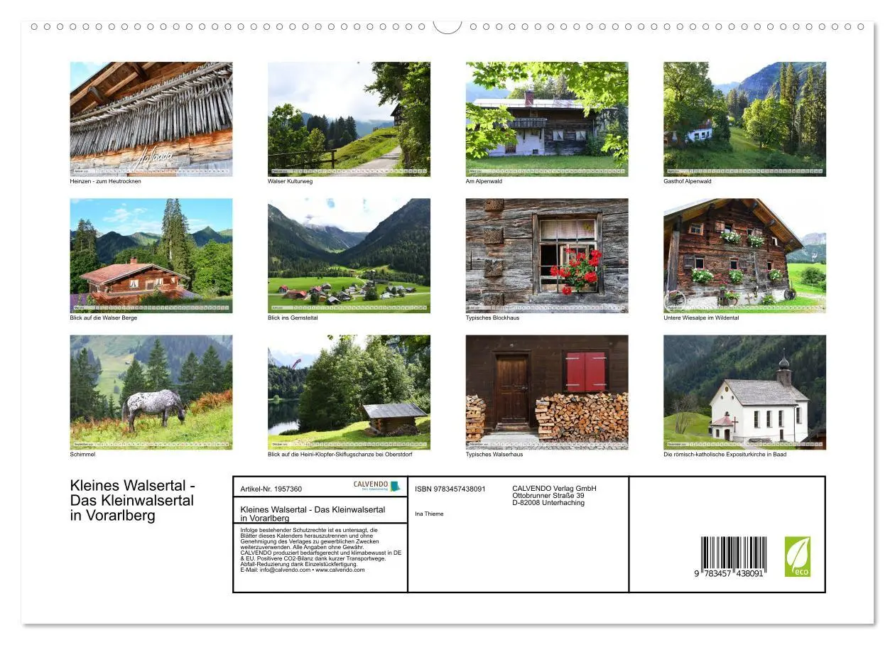 Bild: 9783457438091 | Kleines Walsertal - Das Kleinwalsertal in Vorarlberg (hochwertiger...