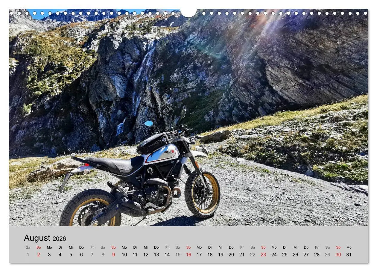 Bild: 9783457748091 | Scrambler Motorräder mit Stil (Wandkalender 2026 DIN A3 quer),...