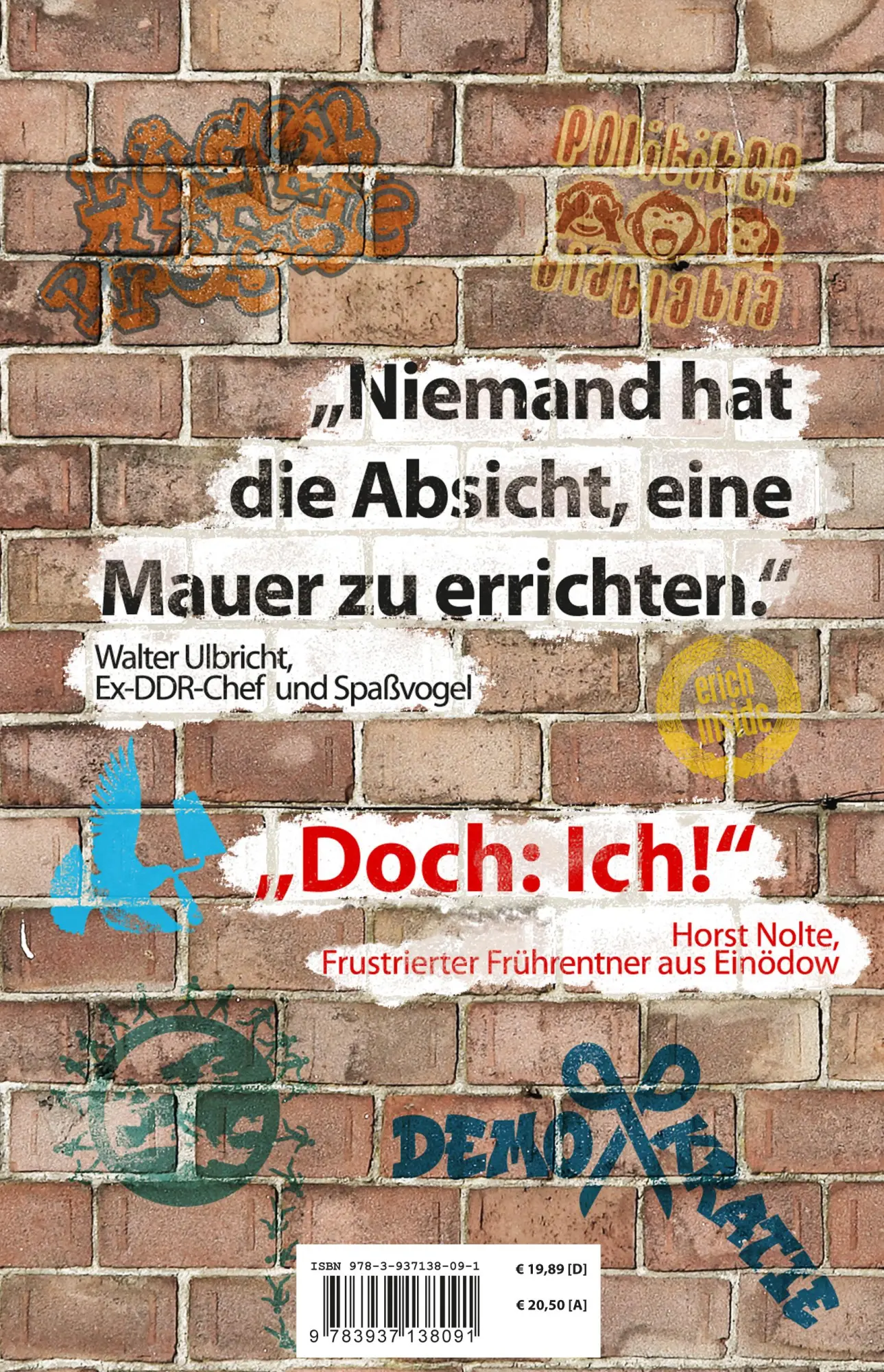 Rückseite: 9783937138091 | Sie ist zurück | Von einem, der anfing, die Mauer wieder aufzubauen