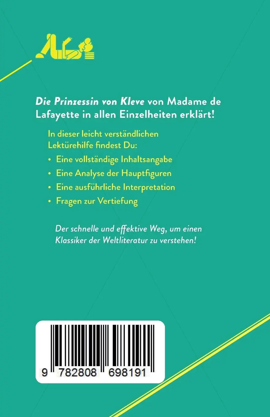 Rückseite: 9782808698191 | Die Prinzessin von Kleve | von Madame de Lafayette | Fabienne Gheysens