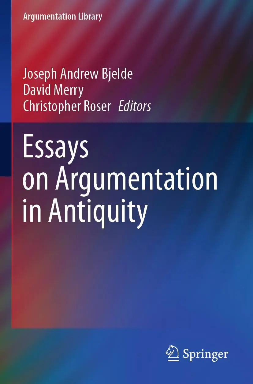 Cover: 9783030708191 | Essays on Argumentation in Antiquity | Joseph Andrew Bjelde (u. a.)