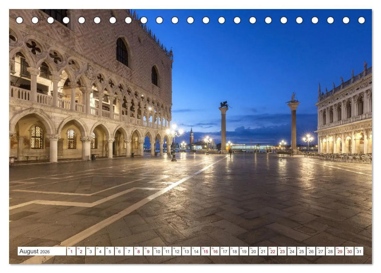 Bild: 9783457428191 | Venedig und Burano - Lagunenstadt und bunte Häuser (Tischkalender...