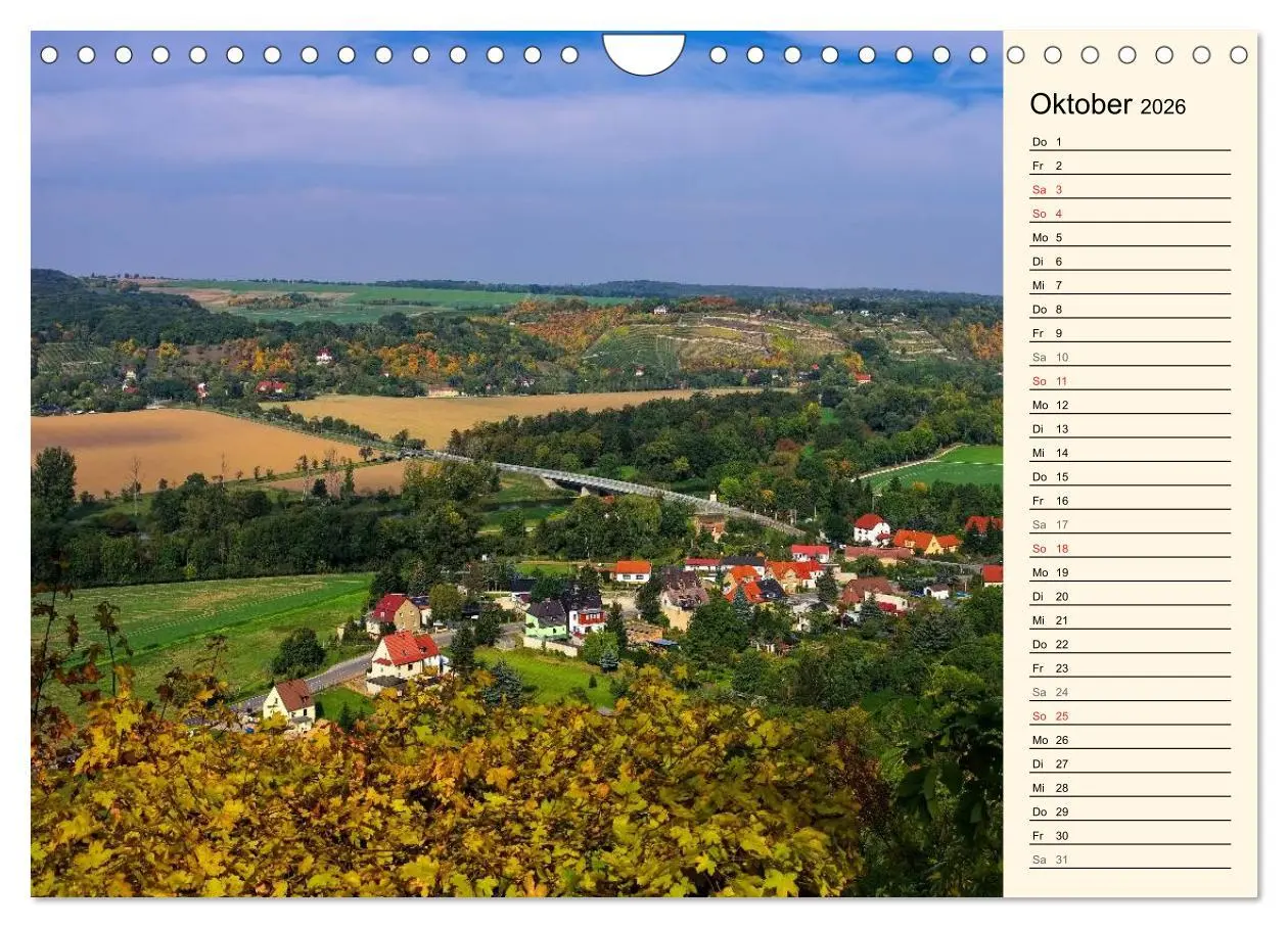 Bild: 9783457978191 | Saale-Unstrut - Region aus Wein und Stein (Wandkalender 2026 DIN A4...