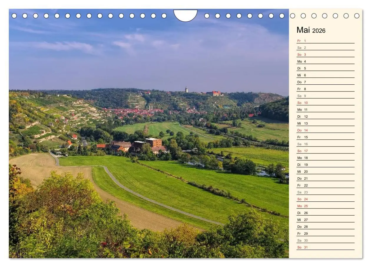 Bild: 9783457978191 | Saale-Unstrut - Region aus Wein und Stein (Wandkalender 2026 DIN A4...