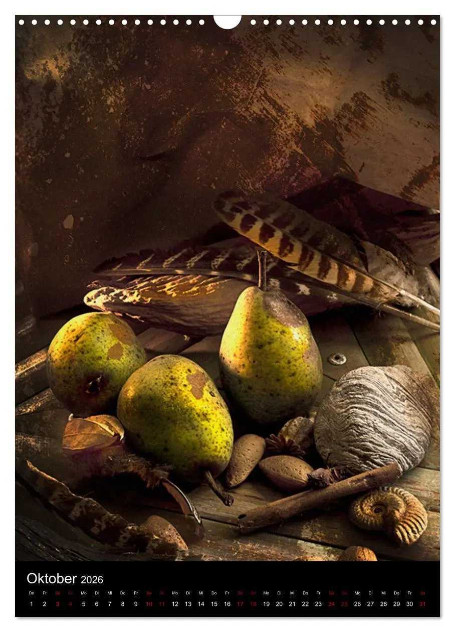 Bild: 9783516378191 | Fine Art Food (Wandkalender 2026 DIN A3 hoch), CALVENDO Monatskalender