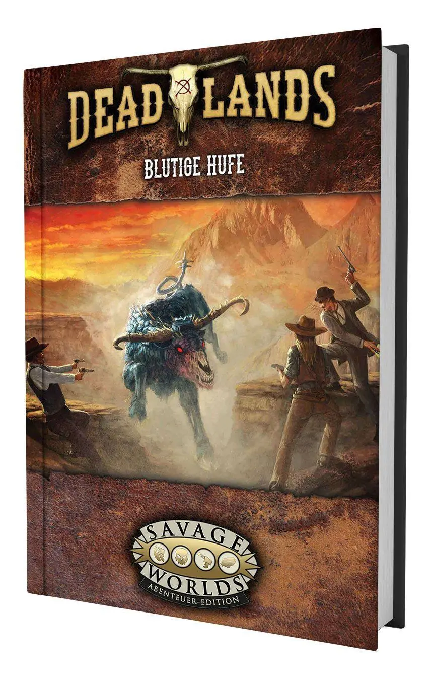 Cover: 9783963318191 | Deadlands: The Weird West - Blutige Hufe | John Goff | Taschenbuch