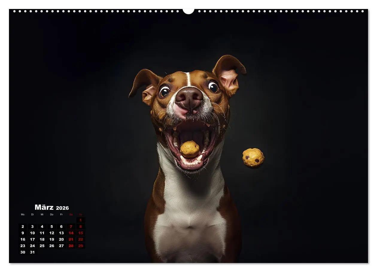 Bild: 9783457348291 | Leckerchen! (Wandkalender 2026 DIN A2 quer), CALVENDO Monatskalender