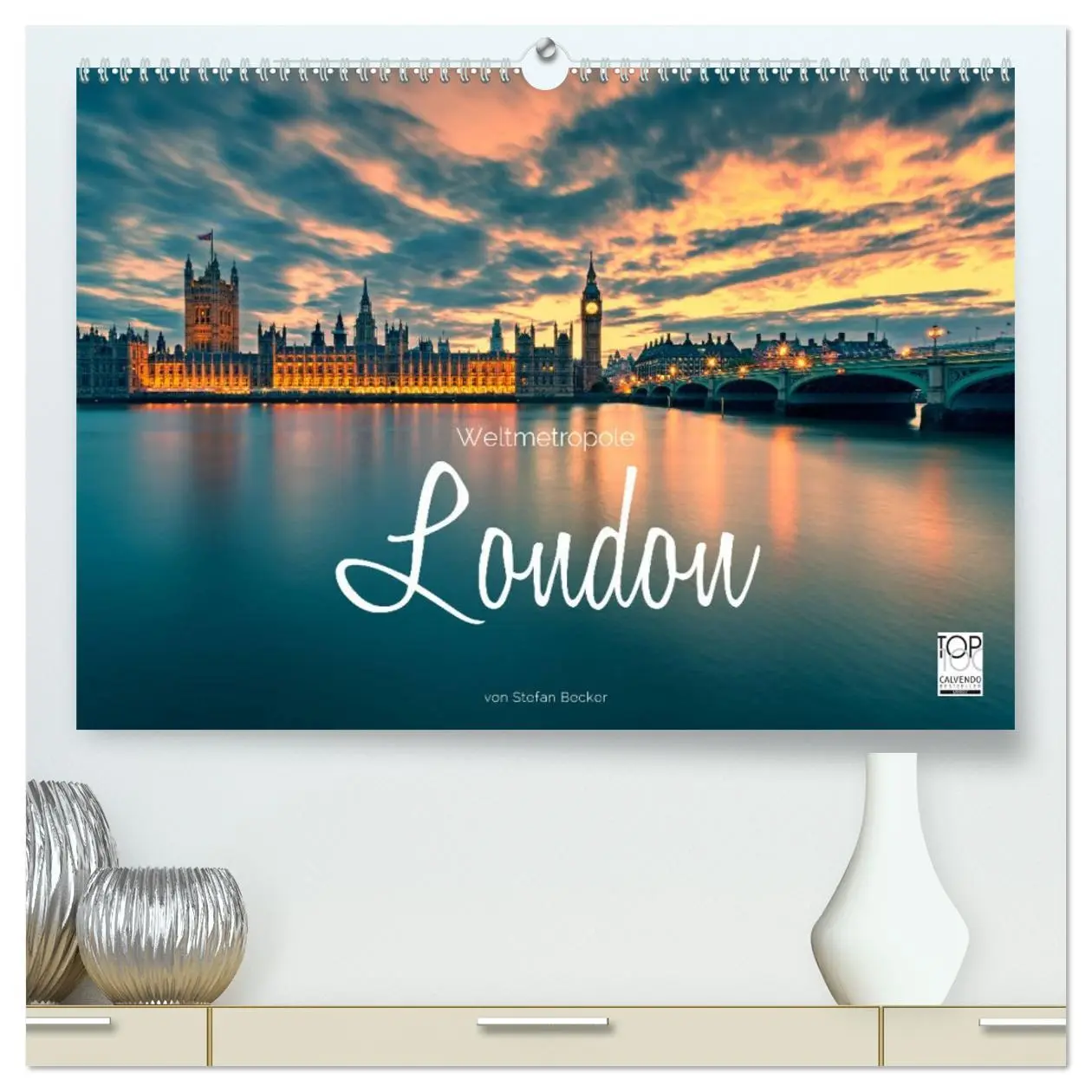 Cover: 9783516128291 | Weltmetropole London (hochwertiger Premium Wandkalender 2026 DIN A2...