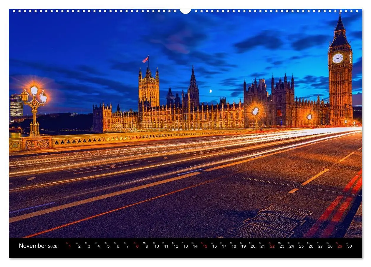 Bild: 9783516128291 | Weltmetropole London (hochwertiger Premium Wandkalender 2026 DIN A2...
