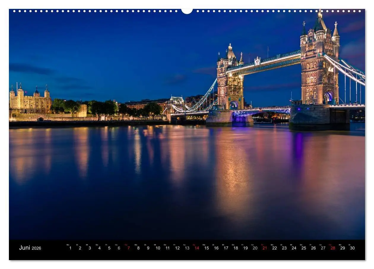 Bild: 9783516128291 | Weltmetropole London (hochwertiger Premium Wandkalender 2026 DIN A2...
