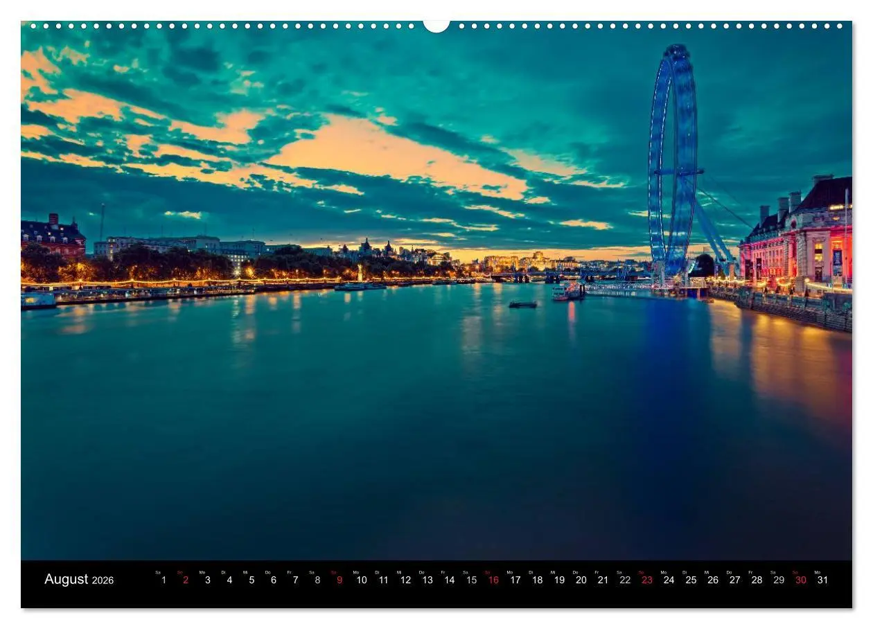 Bild: 9783516128291 | Weltmetropole London (hochwertiger Premium Wandkalender 2026 DIN A2...