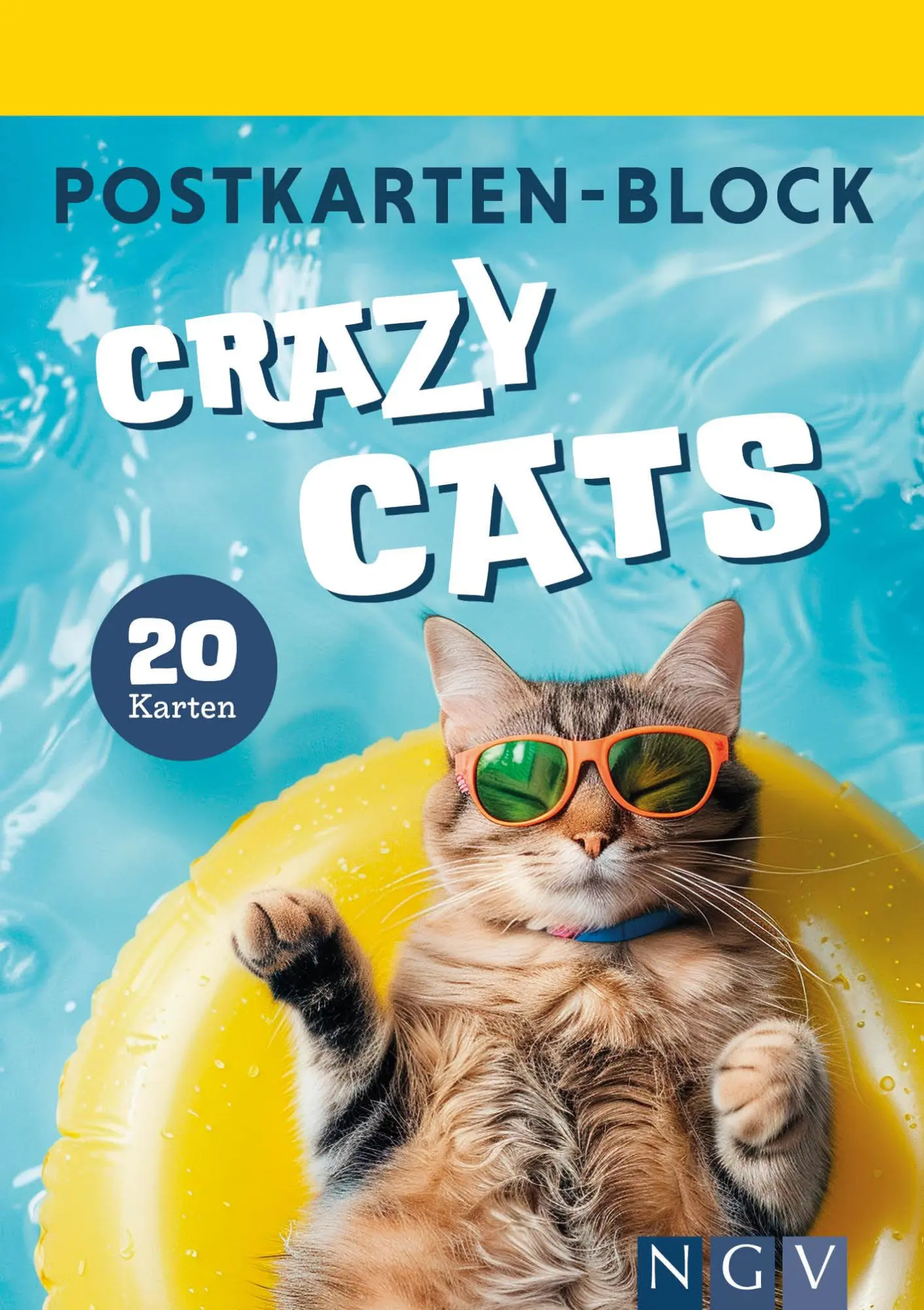 Cover: 9783625198291 | Postkartenblock Crazy Cats | Taschenbuch | 40 S. | Deutsch | 2025