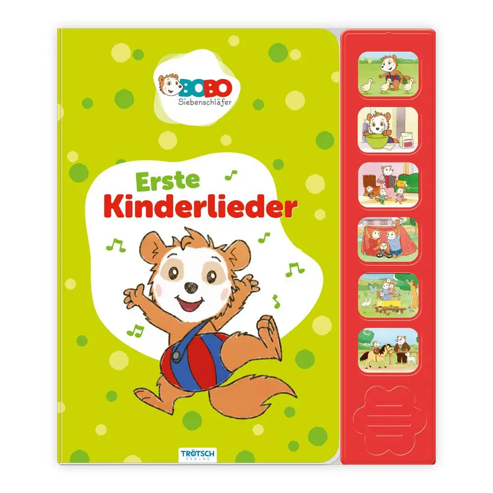 Cover: 9783965528291 | Trötsch Bobo Siebenschläfer Soundbuch Erste Kinderlieder | Verlag