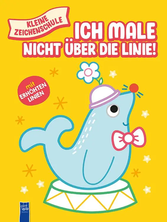 Cover: 9789463998291 | Kleine Zeichenschule - Ich male nicht über die Linie (gelb) | Buch