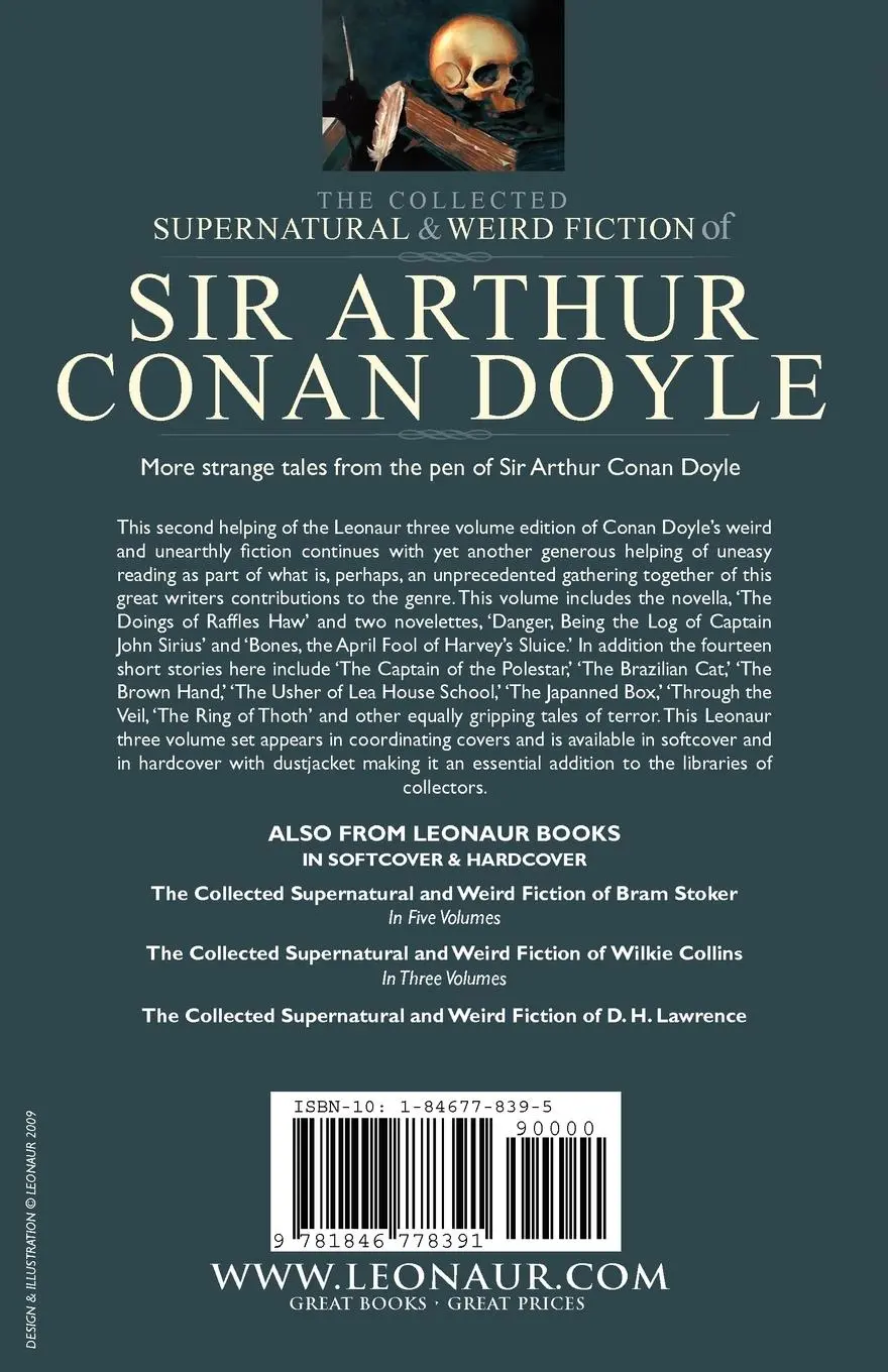 Rückseite: 9781846778391 | The Collected Supernatural and Weird Fiction of Sir Arthur Conan Doyle