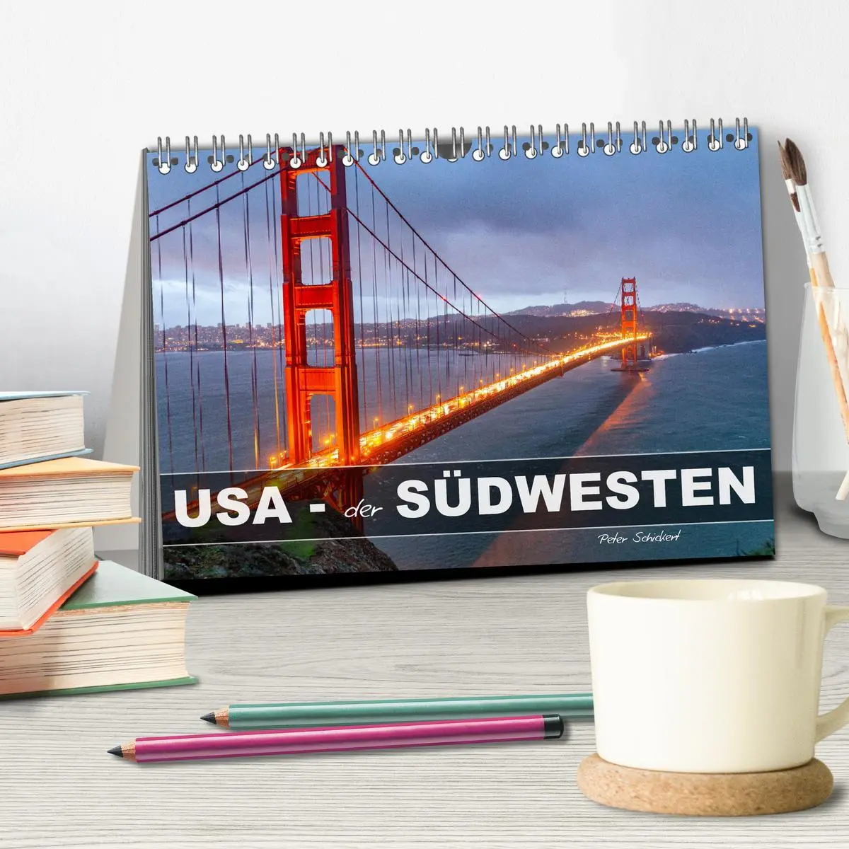 Bild: 9783457268391 | USA - Der Südwesten (Tischkalender 2026 DIN A5 quer), CALVENDO...