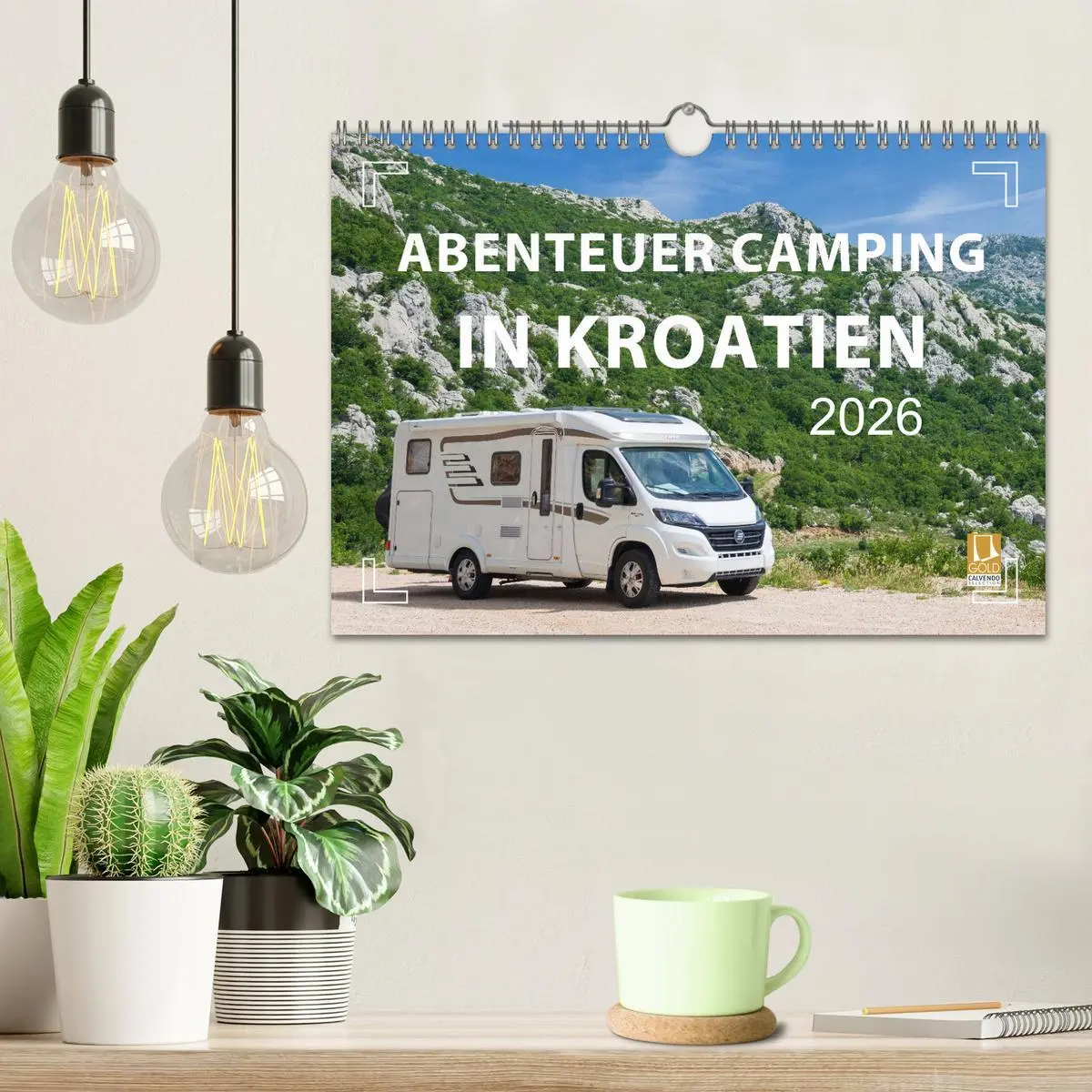 Bild: 9783457578391 | Abenteuer Camping in Kroatien (Wandkalender 2026 DIN A4 quer),...
