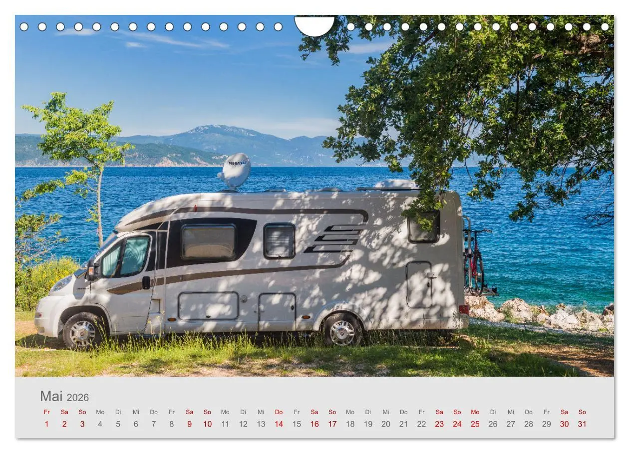 Bild: 9783457578391 | Abenteuer Camping in Kroatien (Wandkalender 2026 DIN A4 quer),...