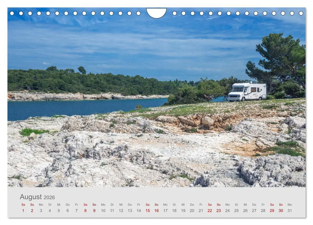Bild: 9783457578391 | Abenteuer Camping in Kroatien (Wandkalender 2026 DIN A4 quer),...