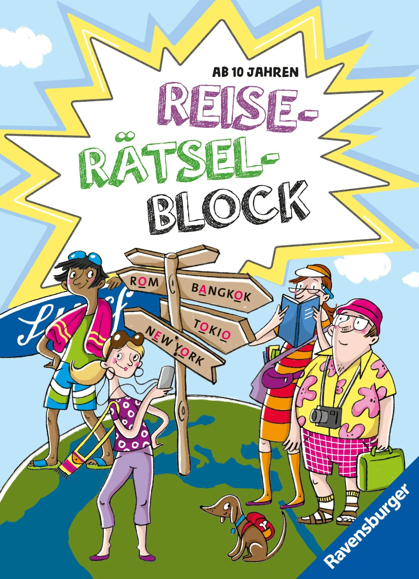 Cover: 9783473488391 | Reise-Rätselblock ab 10 Jahren | Cornelia Rist (u. a.) | Taschenbuch