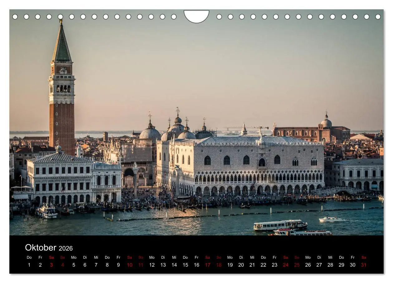 Bild: 9783457878491 | Momenti di Venezia - Venezianische Momente (Wandkalender 2026 DIN...