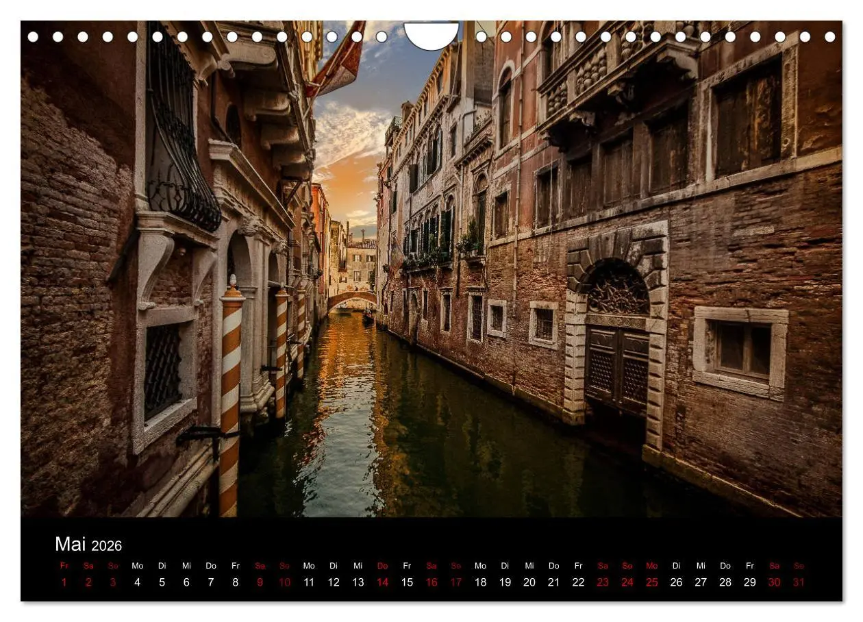 Bild: 9783457878491 | Momenti di Venezia - Venezianische Momente (Wandkalender 2026 DIN...