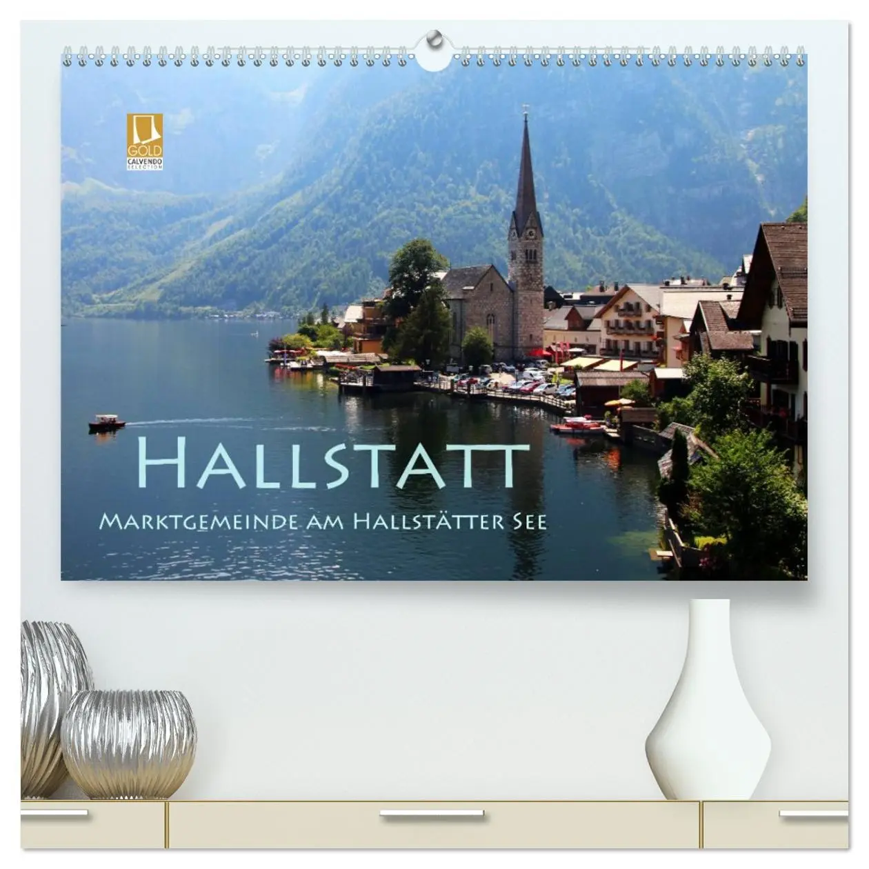 Cover: 9783516038491 | Hallstatt, Marktgemeinde am Hallstätter See (hochwertiger Premium...