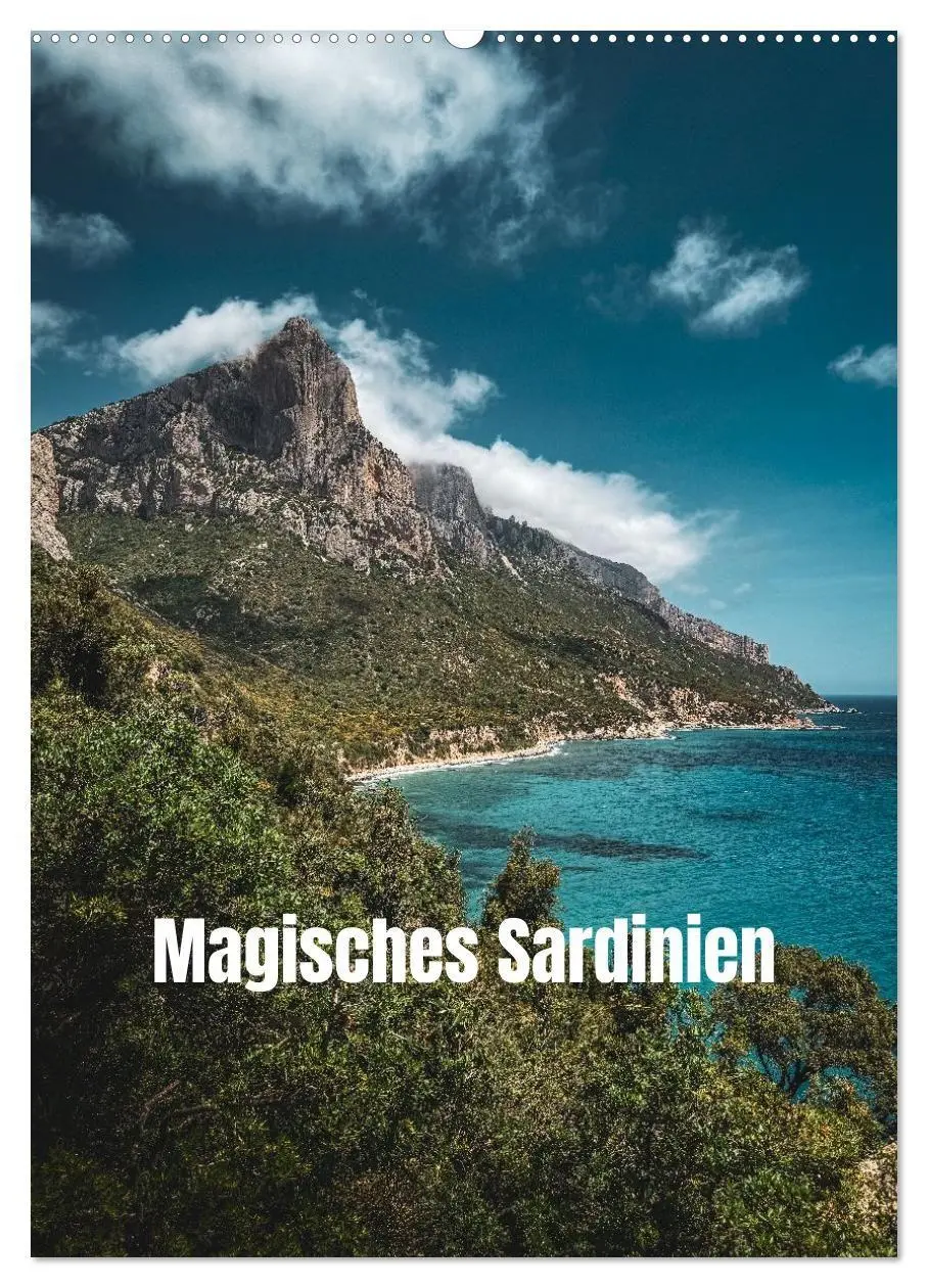 Cover: 9783516658491 | Magisches Sardinien (Wandkalender 2026 DIN A2 hoch), CALVENDO...