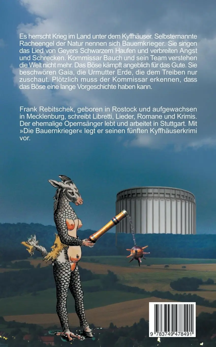 Rückseite: 9783749478491 | Die Bauernkrieger | Ein Kyffhäuserkrimi | Frank Rebitschek | Buch