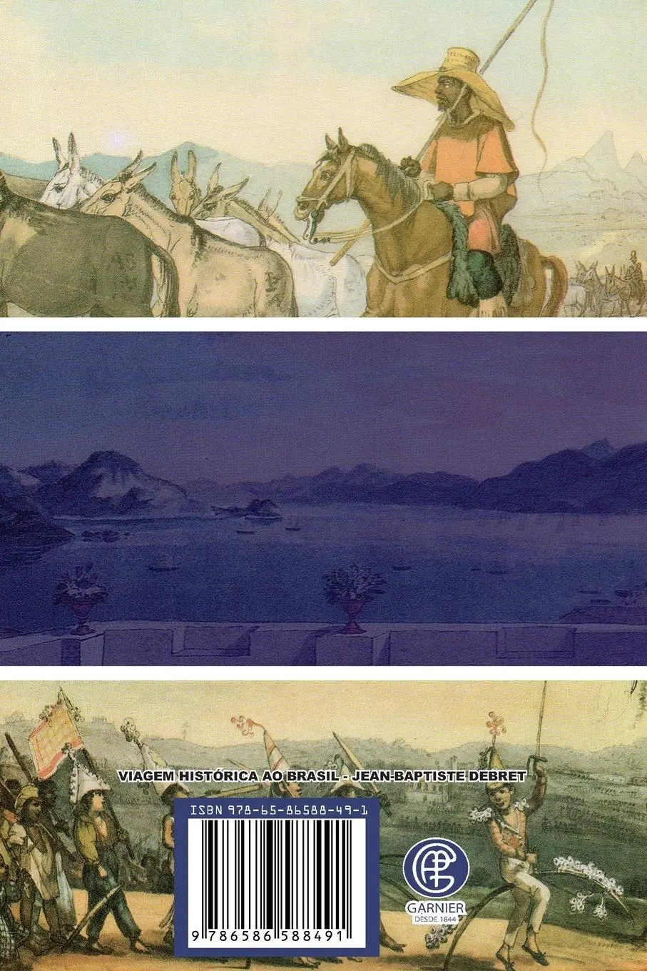 Rückseite: 9786586588491 | Viagem Histórica ao Brasil | Jean Baptiste Debret | Taschenbuch | 2023