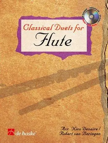 Cover: 9789043118491 | Classical Duets for Flute | Nico Dezaire (u. a.) | Buch + CD | 2002