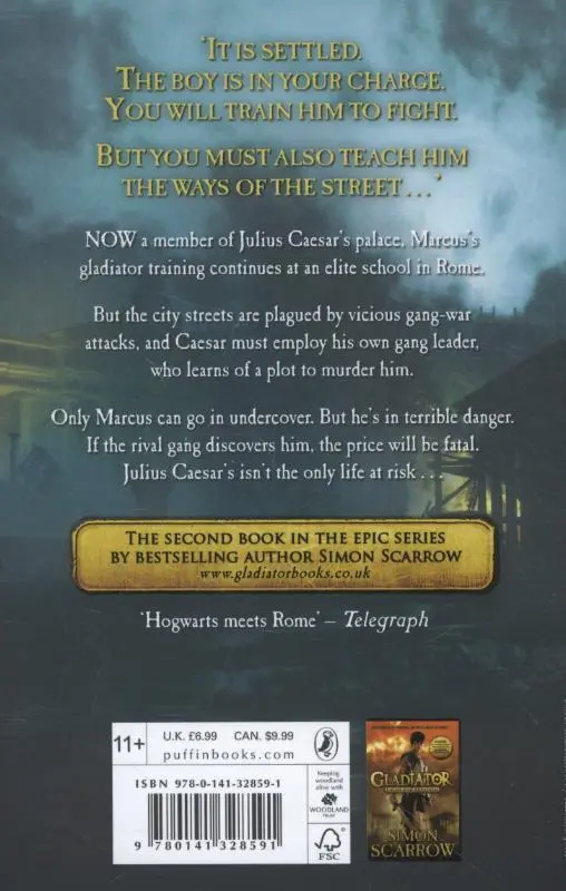 Rückseite: 9780141328591 | Gladiator: Street Fighter | Simon Scarrow | Taschenbuch | Englisch