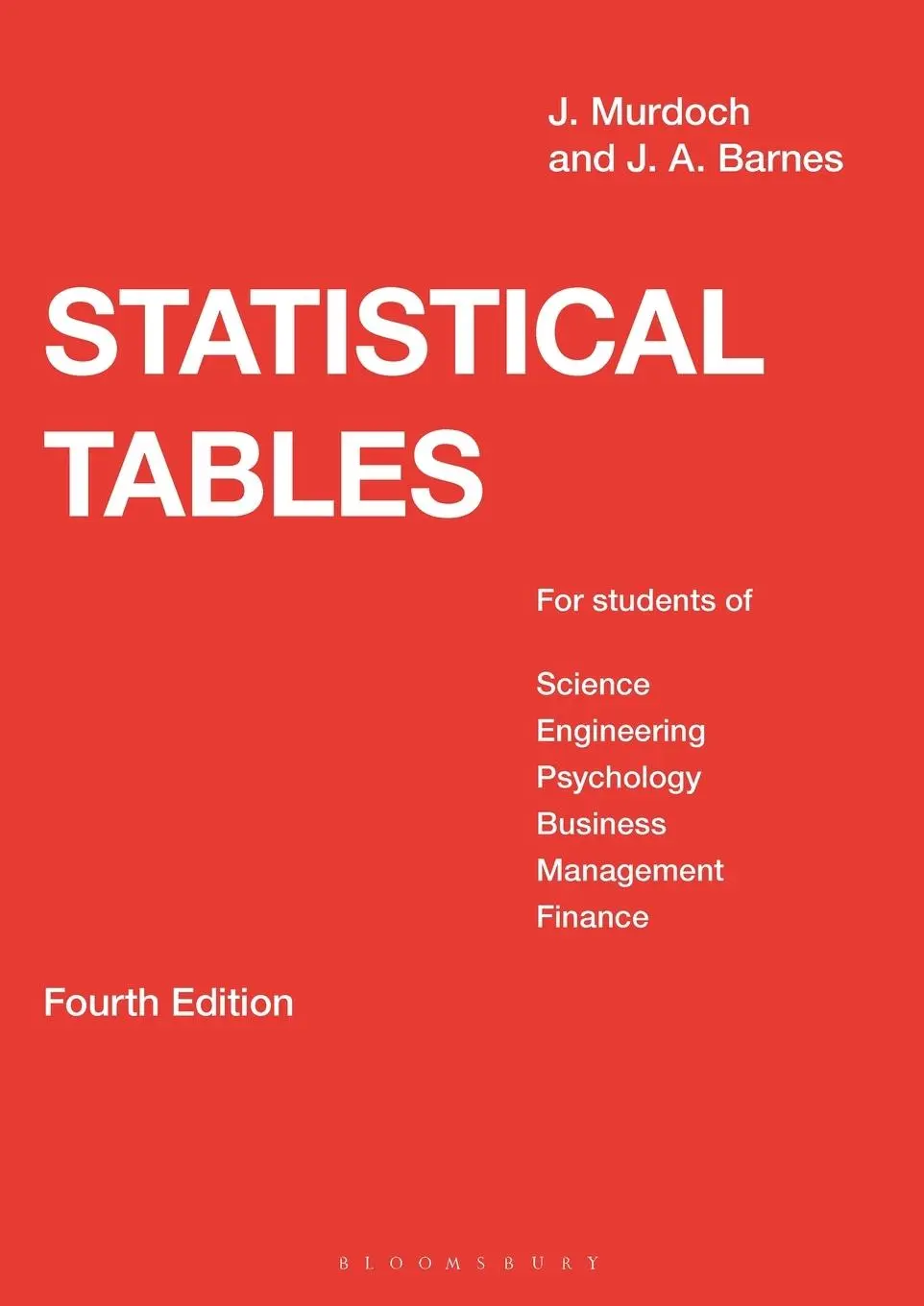 Cover: 9780333558591 | Statistical Tables | J. A. Barnes (u. a.) | Taschenbuch | Englisch
