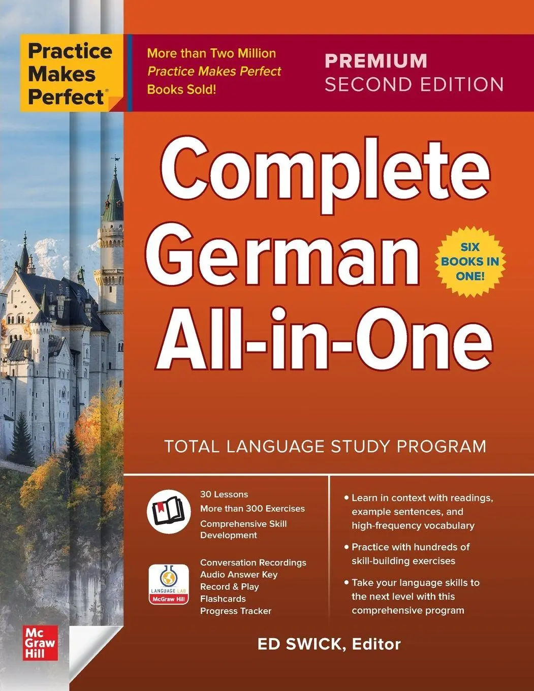 Cover: 9781265768591 | Practice Makes Perfect: Complete German All-In-One, Premium | Ed Swick