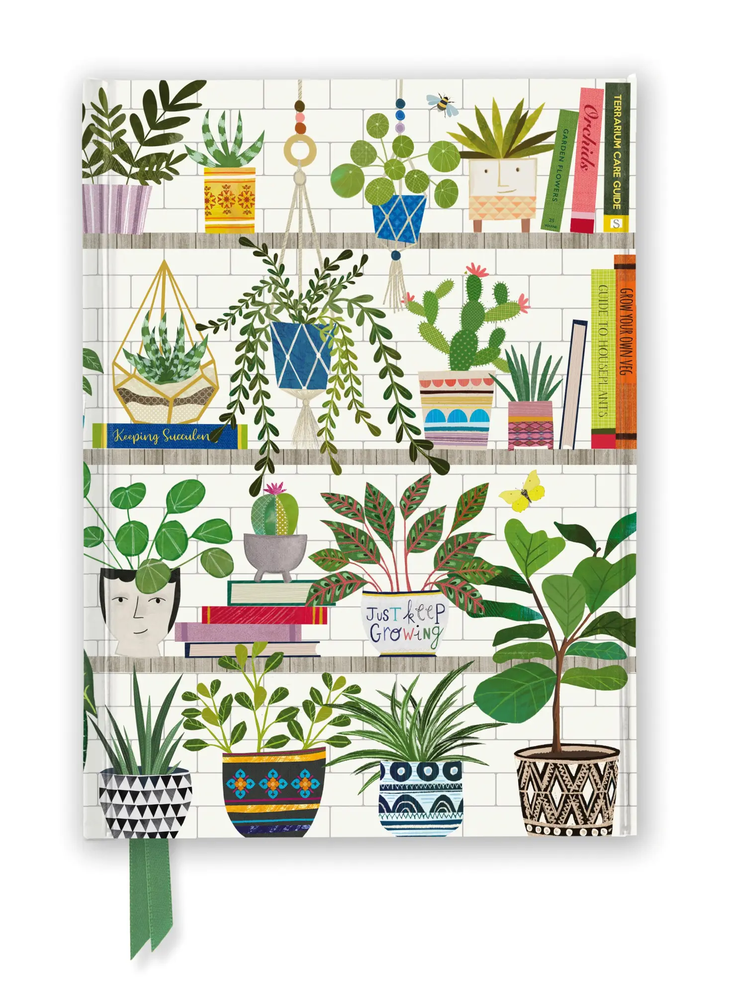 Cover: 9781804178591 | Georgia Breeze: Books &amp; Plants (Foiled Journal) | Publishing | Buch