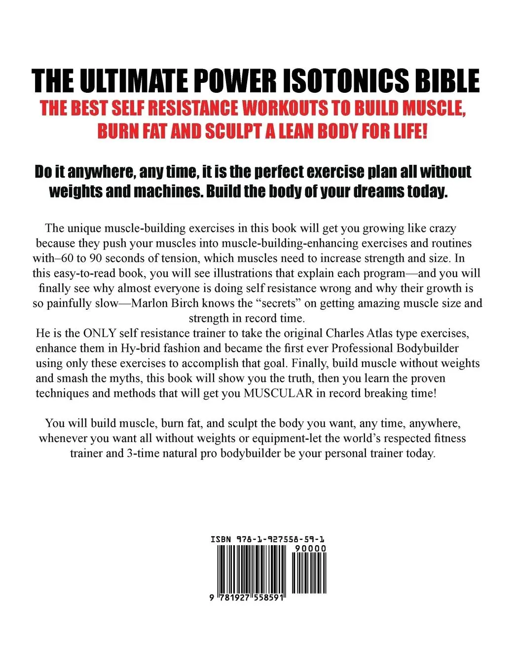 Rückseite: 9781927558591 | Power Isotonics Exercise Bible | Taschenbuch | Kartoniert / Broschiert