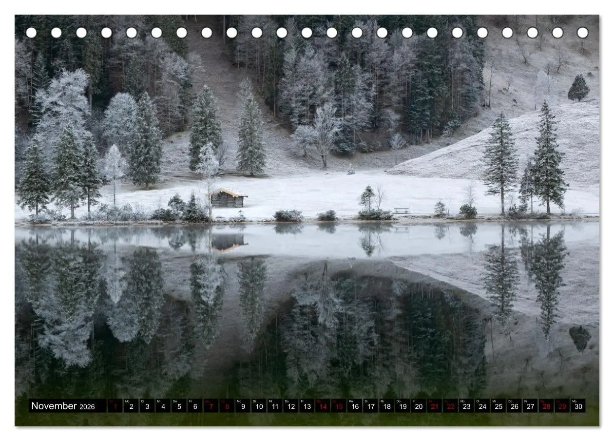 Bild: 9783457488591 | Seen im Werdenfelser Land (Tischkalender 2026 DIN A5 quer),...