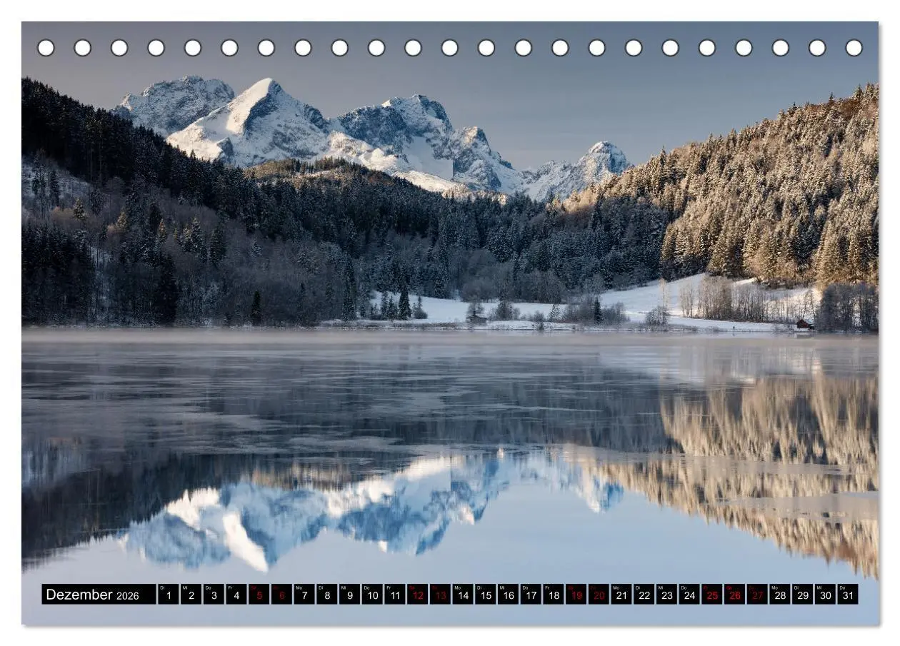 Bild: 9783457488591 | Seen im Werdenfelser Land (Tischkalender 2026 DIN A5 quer),...