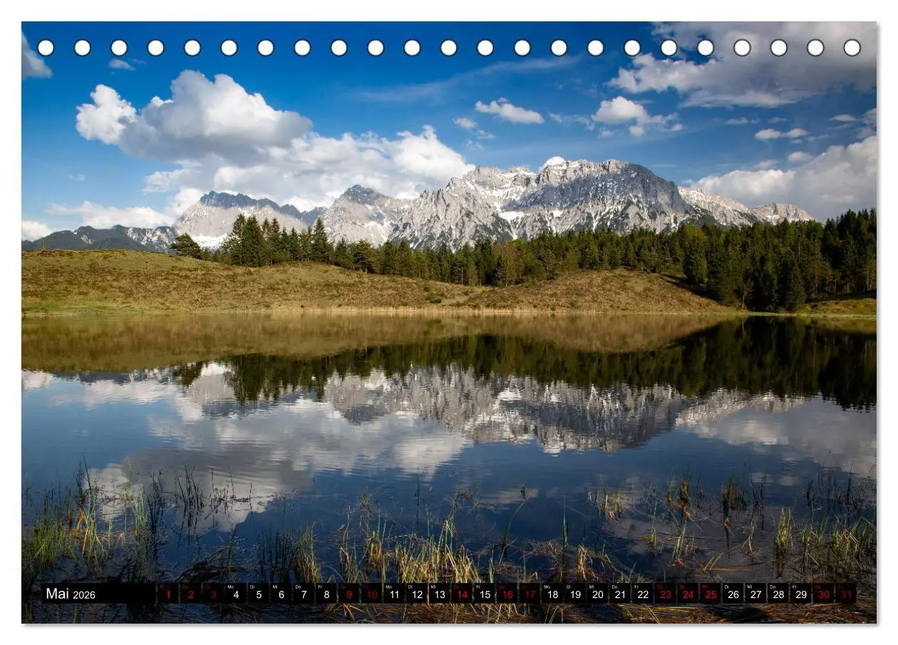 Bild: 9783457488591 | Seen im Werdenfelser Land (Tischkalender 2026 DIN A5 quer),...