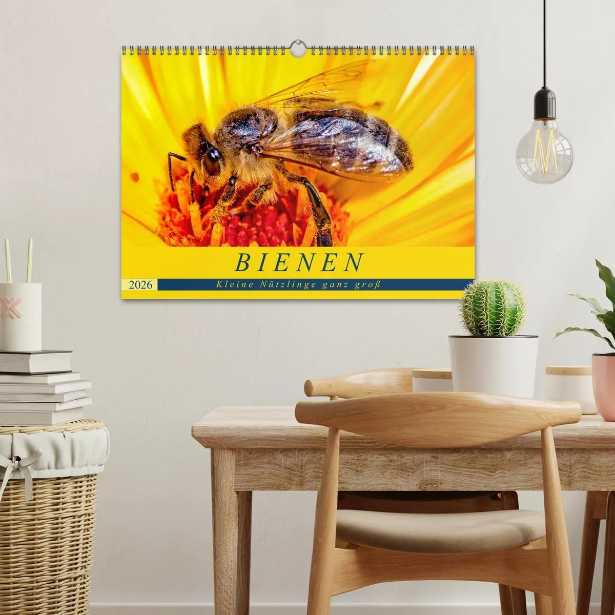 Bild: 9783457798591 | BIENEN - Kleine Nützlinge ganz groß (Wandkalender 2026 DIN A3...