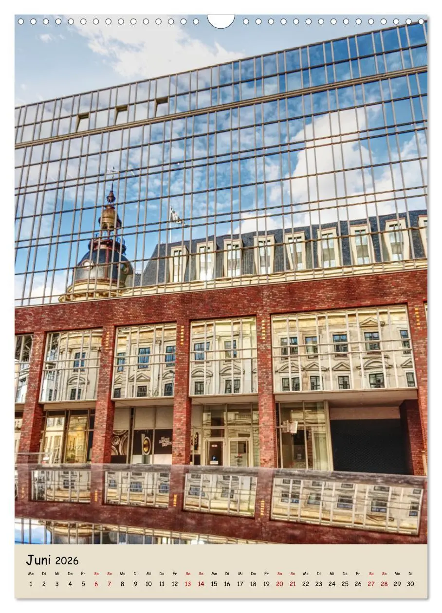 Bild: 9783516338591 | Hamburg Spiegelungen 2026 (Wandkalender 2026 DIN A3 hoch), CALVENDO...