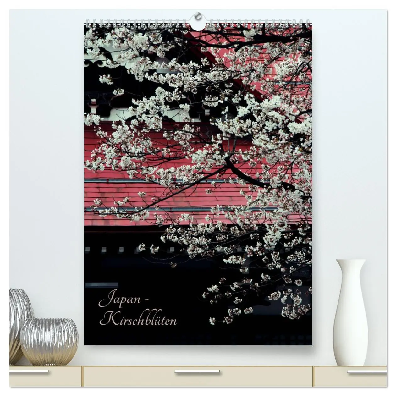 Cover: 9783516408591 | Japan - Kirschblüten (hochwertiger Premium Wandkalender 2026 DIN A2...