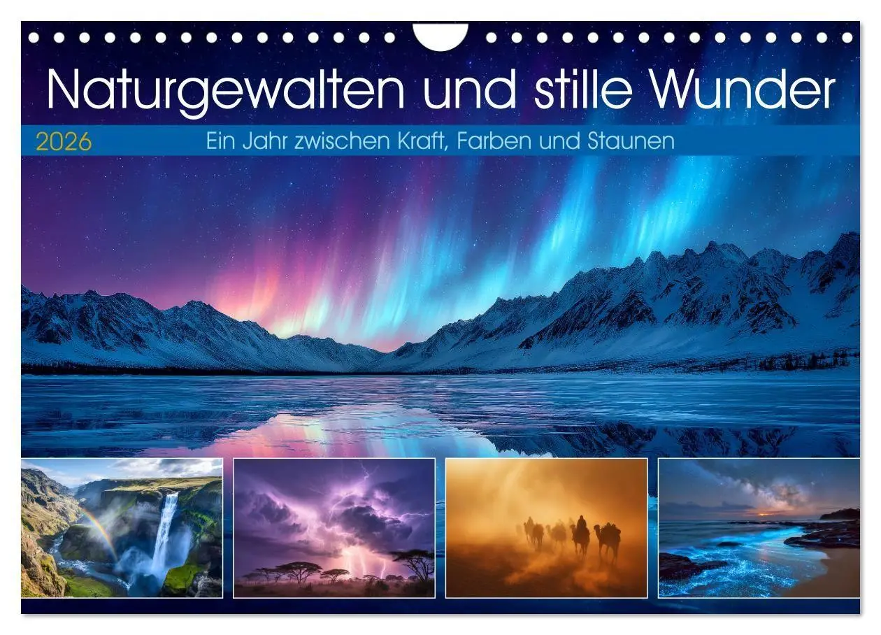 Cover: 9783516718591 | Naturgewalten und stille Wunder (Wandkalender 2026 DIN A4 quer),...
